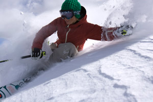 Deep snow at Wolf Creek